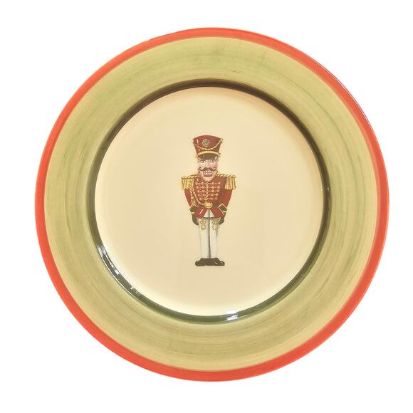 Christopher's Tree Nutcracker Christopher Radko  8" Salad or Dessert Plate - Picture 1 of 4